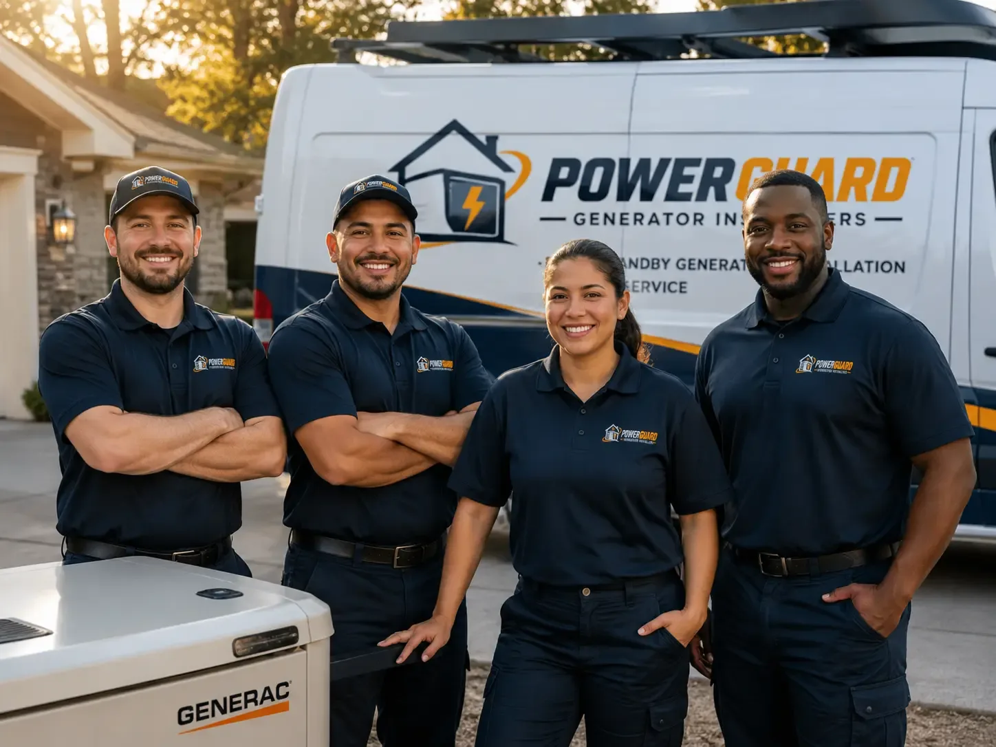 Generator Installation company in Wall, TX